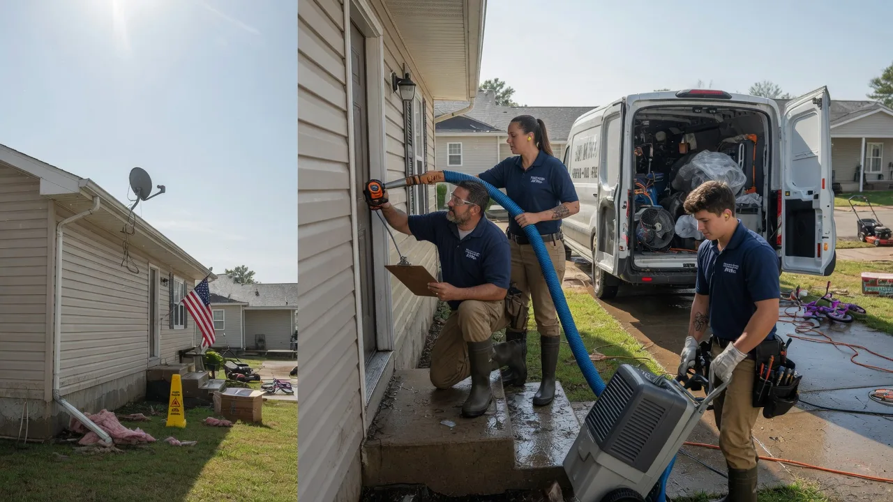 Ceiling Water Damage Restoration in Ovett, MS near me